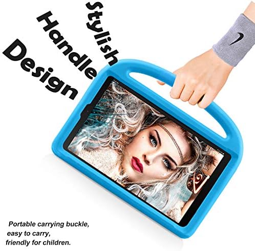 Cookk Kids Case for Samsung Galaxy Tab A 10.1 SM-T510/T515, alça leve à prova de choque de peso exclusivo capa