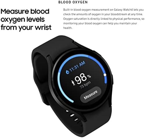 Samsung Galaxy Watch 4 44mm R875 SmartWatch GPS Bluetooth WiFi + LTE com rastreador de monitor ECG para o Health Fitness Running Sleep Cycles, Detecção de outono -