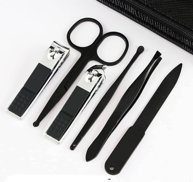 Conjunto de ferramentas pakmed 6pcs/conjunto Clippers de unhas Conjunto de unhas de zíper Manicure Arquivo de manicure pick picha de sobrancelha home tool kit