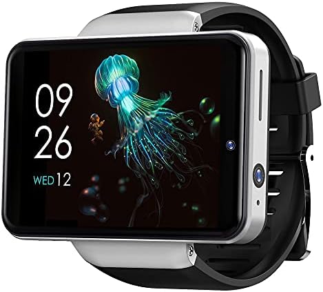 4G LTE Smart Watch Phone Android 7.1 OS Quad Core 3 GB de 32 GB de frequência cardíaca 2,41 ''