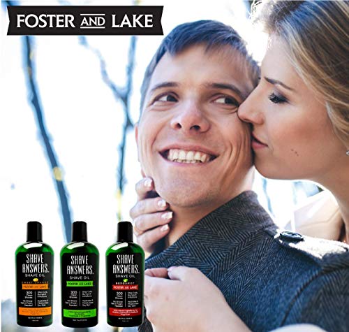 Foster e Lake Face Laving para homens com ingredientes orgânicos - limpador facial pré -barbear