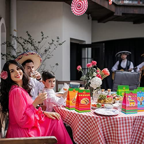 Festas mexicanas favoras sacos festa Goodie Candy Treat Bags