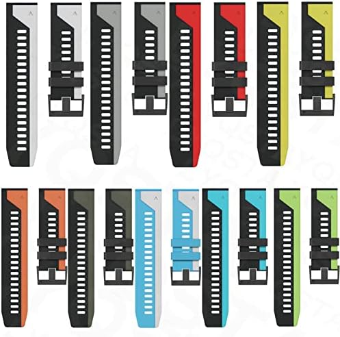 Kappde 22 26mm Silicone Watch Band Strap for Garmin Fenix ​​epix 7x 7 5x 5 6x 6Pro 945 Smart Watch Bracelet