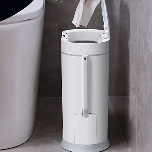 SEASD 8L Lixo inteligente pode indução doméstica Indução à prova d'água Capa do vaso sanitário Brush de papel