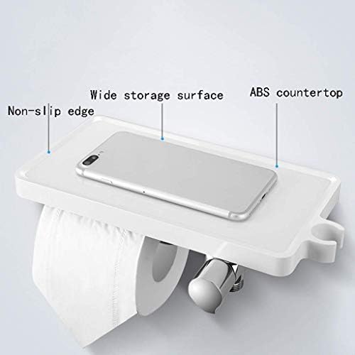 Xjjzs papel higiênico portador de toalhas multifuncional banheiro criativo do banheiro com prateleira e