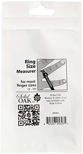 Kit de medição do Sizer Ring-ferramenta de dimensionamento de jóias de 1 pacote, suporta tamanhos