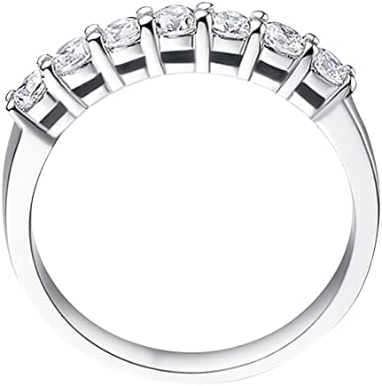 2023 Novo engajamento do anel Princesa de zircão personalizado Rings femininos Tamanho 5 mulheres Mulheres