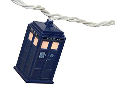 Rabit Tanaka Doctor Who Tardis Luzes de cordas