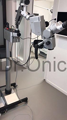 Microscópio cirúrgico de 5 etapas, tipo de piso, 0-180 ° Inclinável com iluminação LED avançada Dr.onic