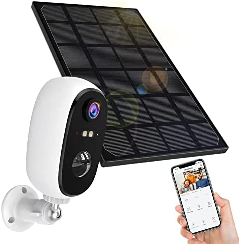 Painel solar para câmera de segurança, painel solar de porta USB 3W compatível com câmera de bateria recarregável