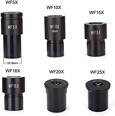 Acessórios para microscópio Microscópio biológico Eyepiece WF5X WF10X WF15X WF16X WF20X WF25X ACESSÓRIOS