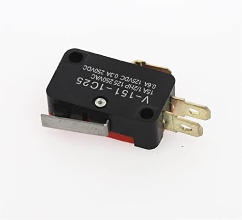 LIUGOU 100PCS V-151-1C25 Micro limite interruptor SPDT NO NC Snap Action AC 125/250V