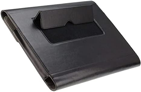 Broonel Black Leather Folio Case - Compatível com o laptop ASUS Chromebook C523NA -A20033 15