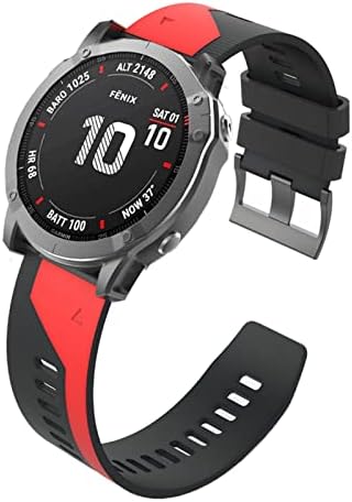 XJIM 22 26mm Quickfit Smart Watch Band Strap for Garmin Fenix ​​7 7x 6 6x Pro 5x 5 mais 3HR D2 935 945 Pulseira de pulseira de silicone epix epix