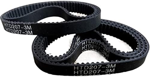Axwerb Premium 10pcs Htd 3m Belts, comprimento 183/186/189/192 Largura 6/9/15mm Htd3m Polia síncrona 183-3M 186-3M