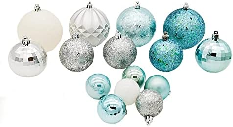 Gytha & Mom: 87 peças Ornamento de Natal para decorativo sazonal com pacote de presentes reutilizáveis ​​para decoração de decoração de decoração de natal decoração de árvore