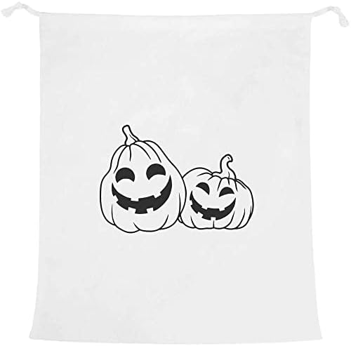Azeeda 'Happy Halloween Pumpkins' Laundry/Lavagem/Bolsa de Armazenamento