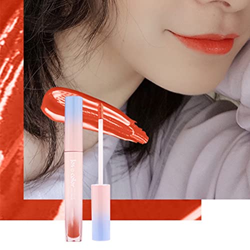 Xiahium size maquiagem água brilho glaze lábio gloss gloss brilho hidratante batom não fácil