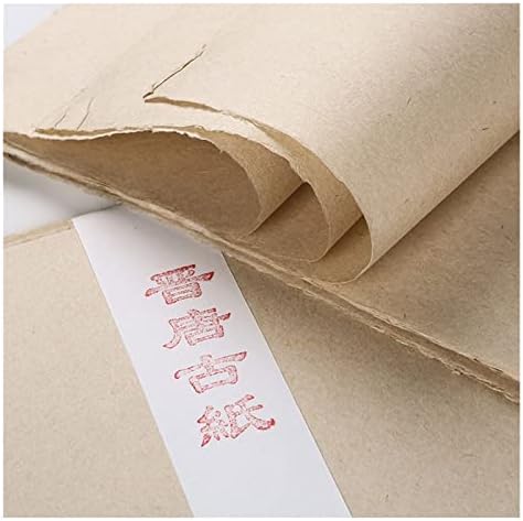 Nupart Chinese Jute Rice Papel Carta riso caligrafia escrevendo pintura chinesa sumi-e xuan zhi papel artesanal proibição sheng ban shu