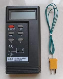 OCCUS TES 1310 Termômetro digital Tipo -K TermoCouple Temperather Reader Sensor Meter -