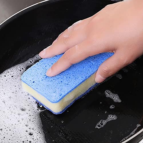 Dbylxmn Wipe Wipe Tricolor Limpeza de pano de descontaminação 2pc Ferramentas de limpeza de esponja Ferramentas para melhorar a casa Soop Soap Soap Soap