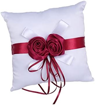 Travesseiros quadrados de abaodam travesseiros decorativos travesseiros para meninos anel de casamento anel