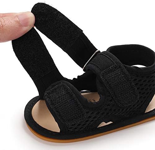 RVROVIC BEBÊNE Garotas Meninas sandálias premium macio anti-deslizamento de borracha sola infantil Sapatos