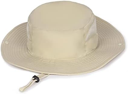 Zylioo xxl de tamanho UV de grande porte, chapéu de sol, respirável rapidamente chapéus de boonie, chapéus de safari