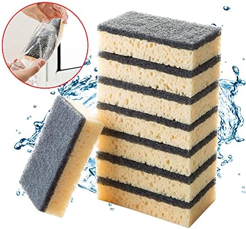 Limpeza de alta densidade Limpe o bloco de esponja de lavagem de lavagem de colorido Esponja cozinha