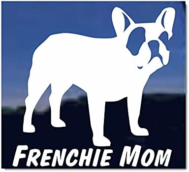 Mãe francesa ~ Bulldog French Bulldog Vinil Janela Decal