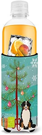 Tesouros de Caroline BB4161MUK Feliz Natal árvore Bernese Mountain Dog Ultra Hugger para latas finas,