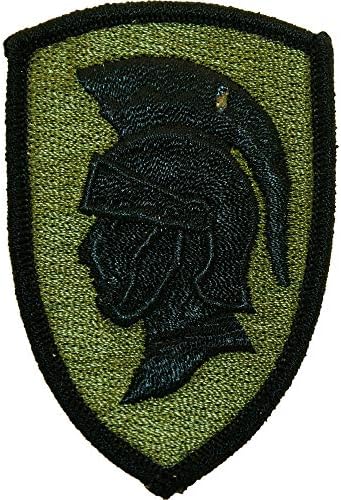 Patch do Comando de Inteligência e Segurança do Exército dos Estados Unidos, colorido, com adesivo de ferro em