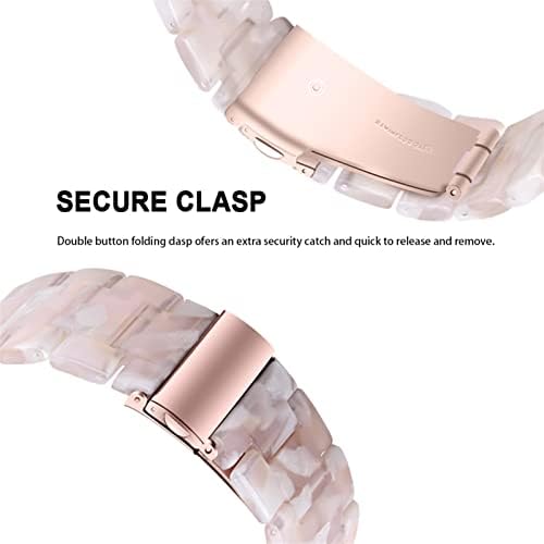 Banda de relógio de cinta de resina de 20 mm Svapo para Garmin Venu Sq Vivoactive 3/Vivomove HR/Forerunner 645 245 Smartwatch Bracelet