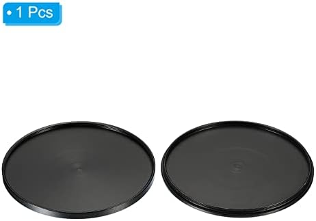 Tampa de pilha de filtro de lente Patikil 77mm, Caixa de proteção de filtro circular de liga de alumínio para fader de polarização circular de 77 mm ND, preto
