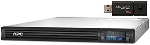 APC Smart-UPS SMT1500RM1U RACK MONTAGEM UPS PACLO COM 16 GB DATATRAVELER USB DRIVE