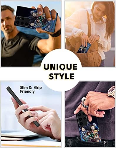 WRLGZ Compatível com a capa de telefone protagonista de anime Samsung Galaxy S23 Caso Case para meninos fãs de anime, capa anti-arranhão à prova de choque TPU, projetada para o Samsung Galaxy S23 Ultra 6.8