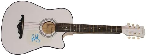 Brad Paisley assinou autógrafo em tamanho grande violão A W/ James Spence Authentication JSA Coa - Superstar