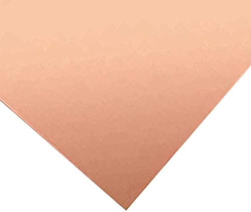 Placa de cobre de placa de latão Placa de cobre roxa 0. espessura de 12 polegadas para, DIY, artesanato, reparos, placa de cobre de metal de placa elétrica