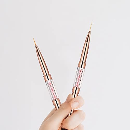 Hnkdd acrílico Projeto de pincel Polish Decoration Gel Pen Ferramentas para Manicure Tudo escova