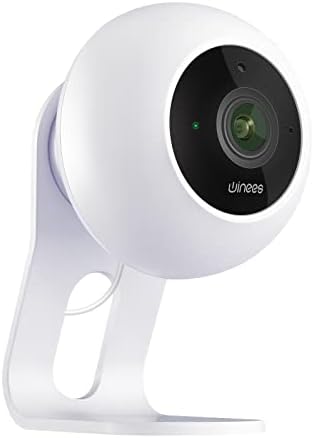 Câmera de segurança interna de vinhos 2k, câmera QHD WiFi com áudio de duas vias, câmera de estimação de 4MP com