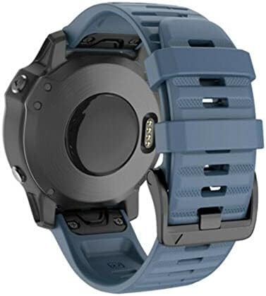 Adaara 22mm Quickfit WatchBand Strap for Garmin Fenix ​​7 6 6Pro Fenix ​​5 5Plus EasyFit Silicone Wrist Strap