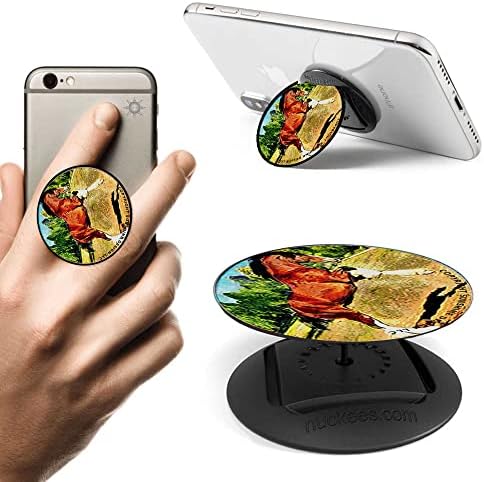 Clydesdale Horse Phone Grip Cellphone Stand se encaixa no iPhone Samsung Galaxy e mais