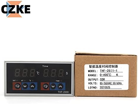 Instrumento de controle de integração de tempo e temperatura de Fehauk THF-2000 AC85-AC265V 50Hz Digital Display PID Controller