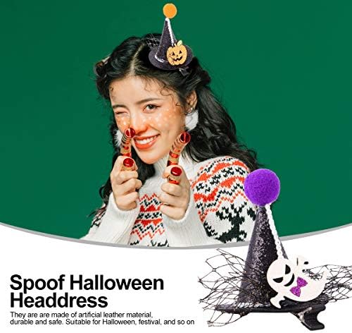 Abofan 3pcs Hairpins Halloween Party Cosplay