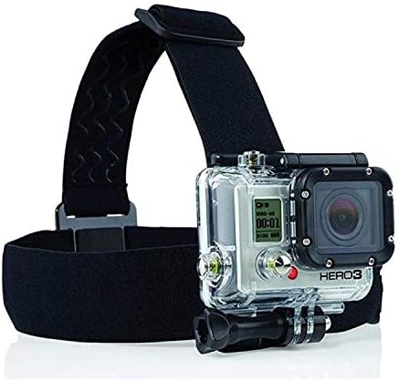 Navitech 8-in-1 Action Camera Accessories Combo Kit com EVA Case Compatível com o Rollei ActionCam 300 | 330 | 415