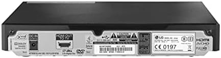 LG BP-350 Região Player Blu-ray GRATUITO, Multi Region Smart WiFi 110-240 volts, Cable HDMI de 6 pés e pacote de adaptador de plugue DynaStar