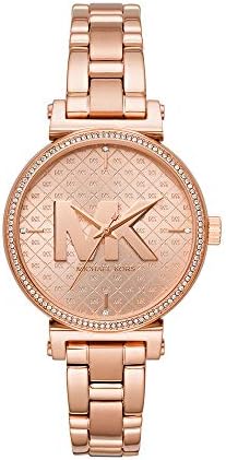 Michael Kors MK4335 Sofie Analog Display Quartz Rose Gold Watch