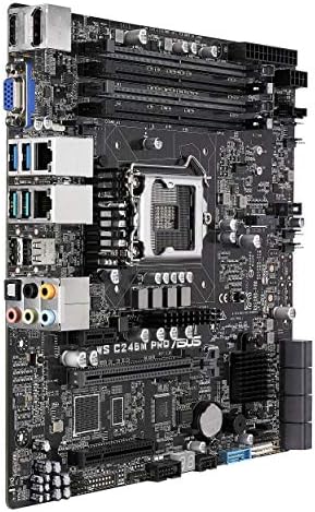 ASUS LGA1151 ECC DDR4 M.2 C246 Servidor de trabalho Micro ATX MotherBoard para a 8ª geração Intel Core Motherboards