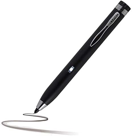 Broonel Black Mini Fine Point Digital Active Stylus Pen compatível com o ASUS ZenBook 14 UX410UA-GV410T 14 Notebook PC