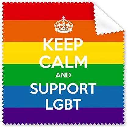 Transgênero do arco -íris Bissexuals sinalizador LGBT Limpeza Tela de telefone de pano de telefone Limpador 5pcs